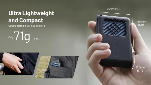 NCEMR06 - NiteCore EMR06 Répulsif Portable Anti Moustiques
