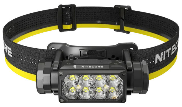 NCHC65UHEBK - NITECORE HC65-UHE Frontale Skyline Grey 2000lm Noir