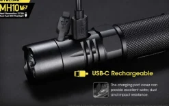 NCMH10V2 - NITECORE MH10V2 Torche Double Alimentation - 1200Lm