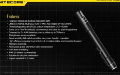 NCMT06MD - NITECORE MT06MD Lampe Stylo Médicale 180lm