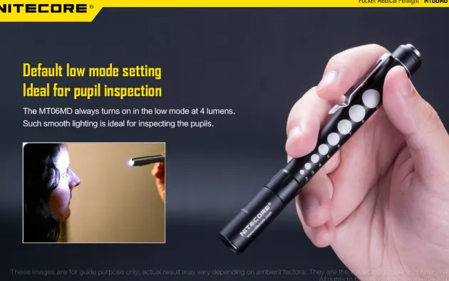 NCMT06MD - NITECORE MT06MD Lampe Stylo Médicale 180lm
