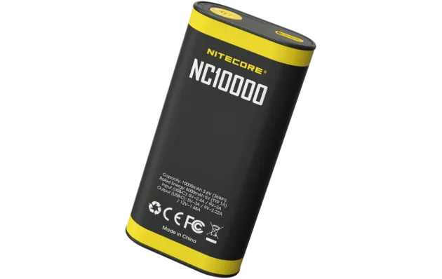 NC10000 - NITECORE NC10000 Batterie Externe USB-C 10000mAh