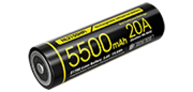 NCNL2155HPI - NITECORE Accu 21700i Li-ion Haute Performance 5500mAh 20A 3,6V