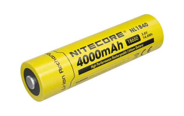 NCNL1840 - NiteCore Accu Li-ion 18650 4000mAh