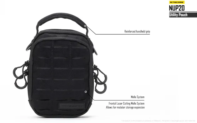 NCNUP20 - NITECORE NUP20 Pochette Utilitaire NOIR