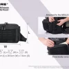 NCNUP30 - NITECORE NUP30 Sac de Poitrine/Bandoulière NOIR