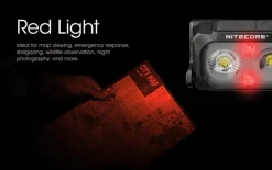 NCNU25UL - NITECORE NU25 UL Frontale - 400Lm
