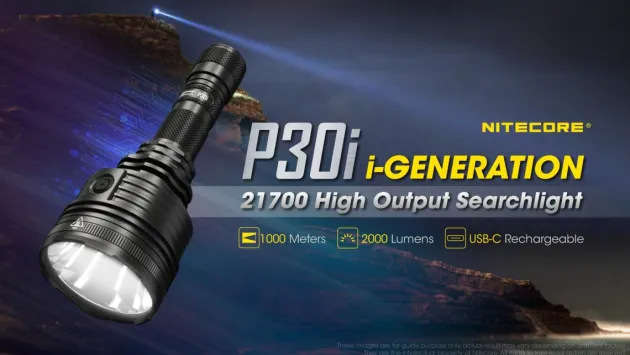 NCP30I - NITECORE P30i Portée 1km - 2000Lm