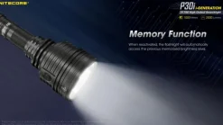NCP30I - NITECORE P30i Portée 1km - 2000Lm
