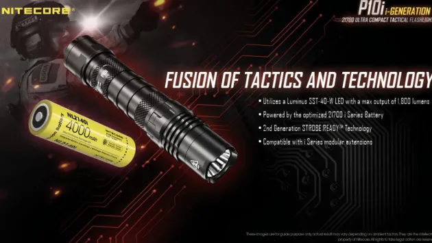 NCP10I - NITECORE P10i Precise 10 I - 1800Lm