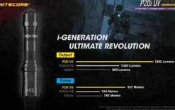 NCP20IUV - NITECORE P20iUV Precise 20 I UV - 1800Lm