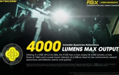 NCP10IX - NITECORE P10iX Precise 10iX - 4000LM