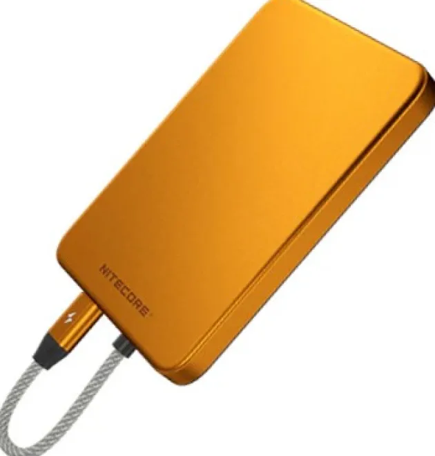 NCPOCKET5OR - NITECORE Pocket 5 Powerbank 5000 mAh 22.5W 2x USB-C ORANGE