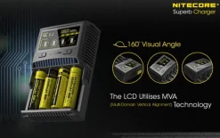 NCSC4 - NITECORE SC4 Superb Charger 4 Intelligent 3A