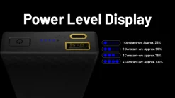 NCSUMMIT2000 - NITECORE Batterie externe ARCTIQUE Summit 20000 mAh 20W