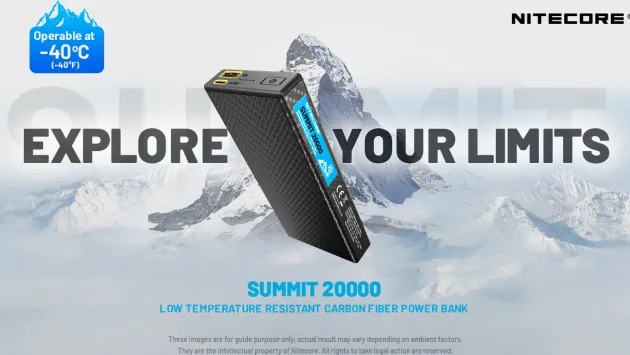 NCSUMMIT2000 - NITECORE Batterie externe ARCTIQUE Summit 20000 mAh 20W