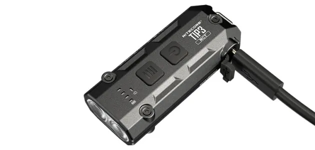 NCTIP3BK - NITECORE Lampe porte-clés 720lm TIP3 NOIR