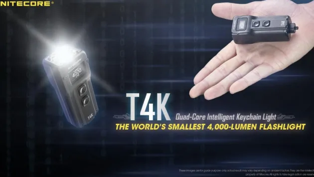 NCT4K - NITECORE T4K - 4000 lm