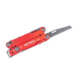 26.041968 - NEXTOOL MT20 Pioneer Multitool Secourisme Traumatologie ROUGE