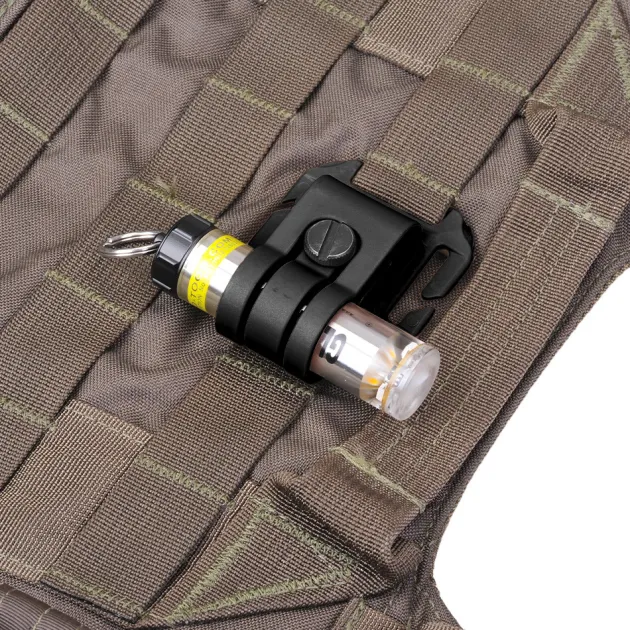 26.041860 - NEXTORCH GLO-TOOB GTK Fixation casque et MOLLE GLO-TOOB NOIR