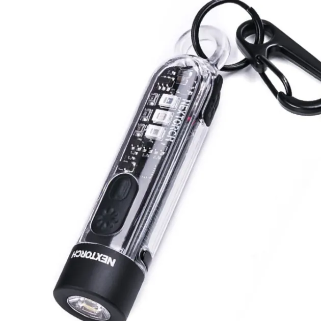26.041934 - NEXTORCH K40 700lm Lampe Rechargeable - blanc, rouge et bleu, UV
