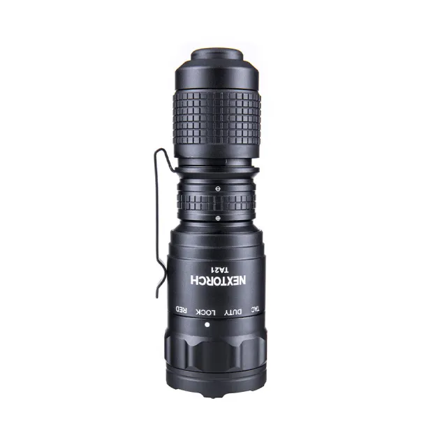 26.041908 - NEXTORCH TA21 Lampe Rechargeable CW/Rouge 1300lm