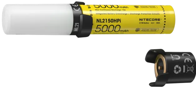 NL21700SET - NITECORE 21700 Intelligent Battery System 80lm Powerbank 5000mAh
