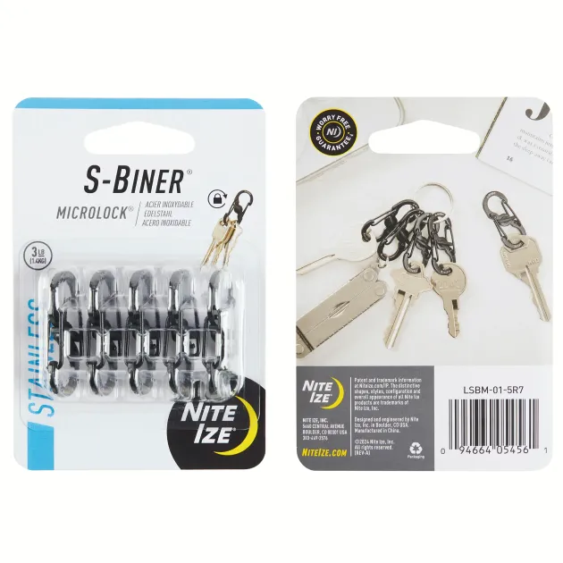 N05456 - Nite Ize Microlock Pack de 5