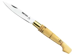 NONT87202 COUTEAU NONTRON 12 A VIROLE FIXE