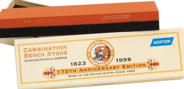 NTIB8 NORTON 8" India Alundum