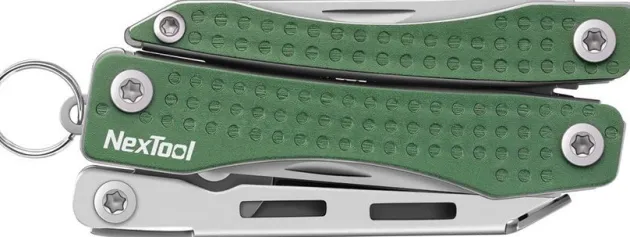 NTL20050 - NEXTOOL Mini Flagship Multitool Porte-clé VERT