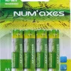 NUM880 - NUM'AXES x4 Piles AA Rechargeables 2600mAh 1,2V Ni-MH