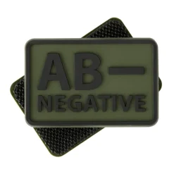 OD-BLP-RB-02 - Helikon Tex Set de 2 patches groupe sanguin Olive