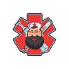 OD-BMM-RB-25 - Helikon Tex Patch PVC Beardman Medic