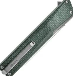 Oknife AION Green Micarta