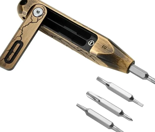 OKNOTACLED1CB - OLIGHT OTACLE D1 Cracked Brass