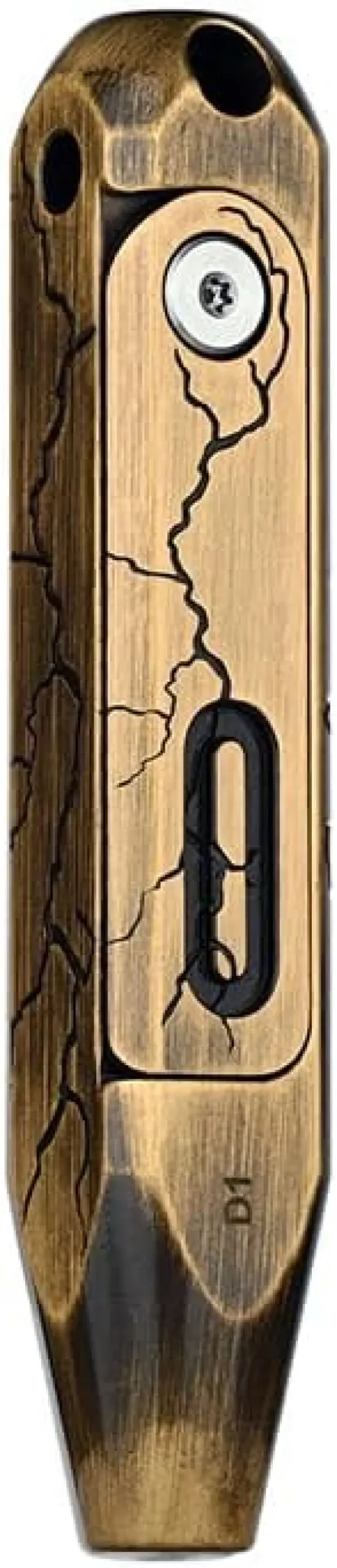 OKNOTACLED1CB - OLIGHT OTACLE D1 Cracked Brass