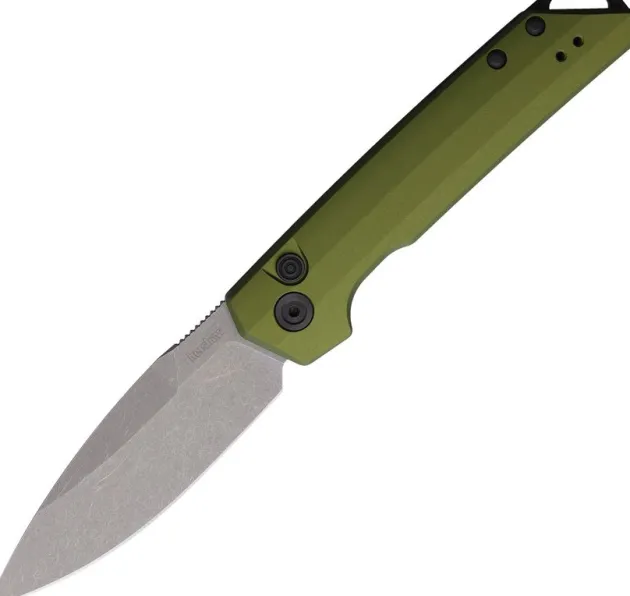 7038OL - Kershaw Launch Iridium auto Olive