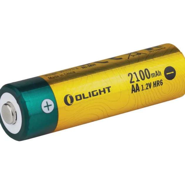 OLTAABATTERYOSX - OLIGHT x8 Piles AA haute capacité 2100mAh NiMh 1,2V