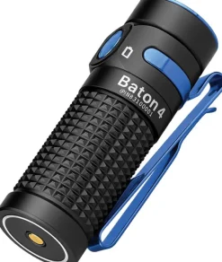 OLTBATON4KITBK - OLIGHT Baton 4 Flashlight Premium NOIR