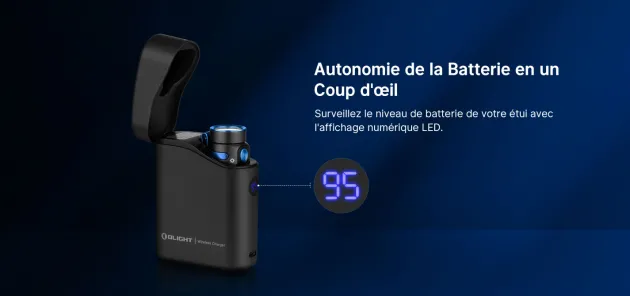 OLTBATON4KITBK - OLIGHT Baton 4 Flashlight Premium NOIR