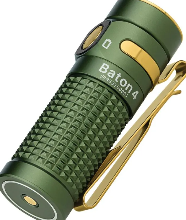 OLTBATON4KITODG - OLIGHT Baton 4 Flashlight Premium OD green