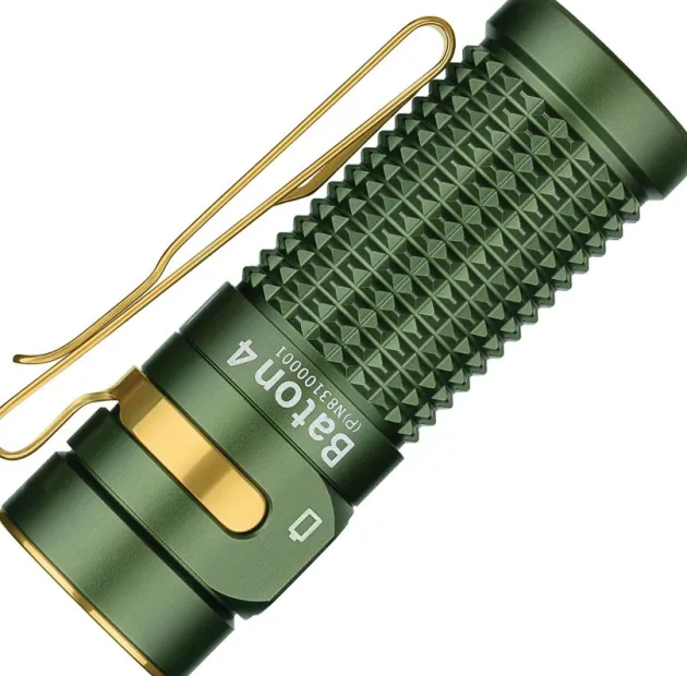 OLTBATON4KITODG - OLIGHT Baton 4 Flashlight Premium OD green