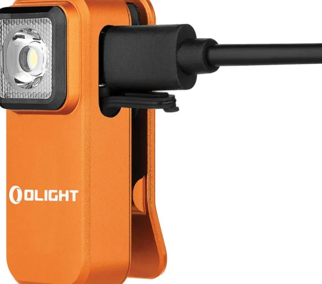 OLTOCLIPOG - OLIGHT OCLIP Light Lampe à Pince Orange