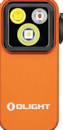 OLTOCLIPPROOG - OLIGHT Oclip Pro Lampe Clip ORANGE