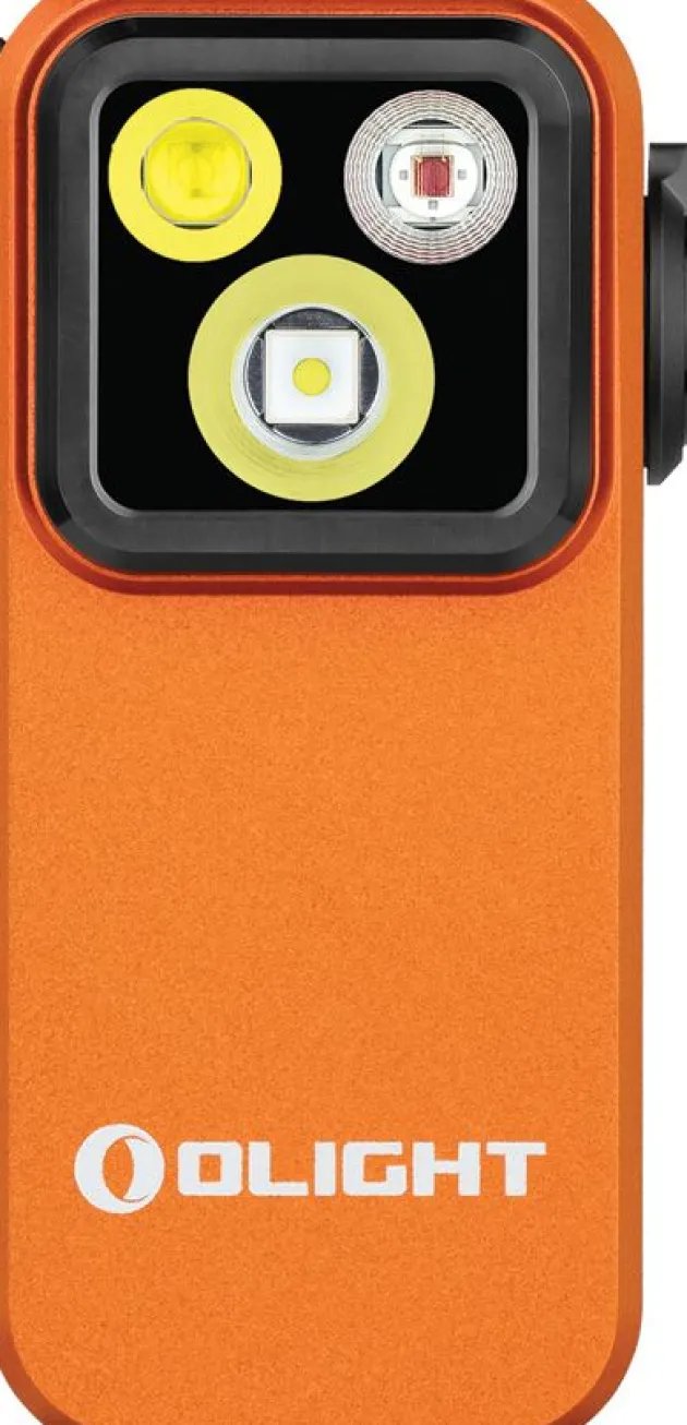 OLTOCLIPPROOG - OLIGHT Oclip Pro Lampe Clip ORANGE