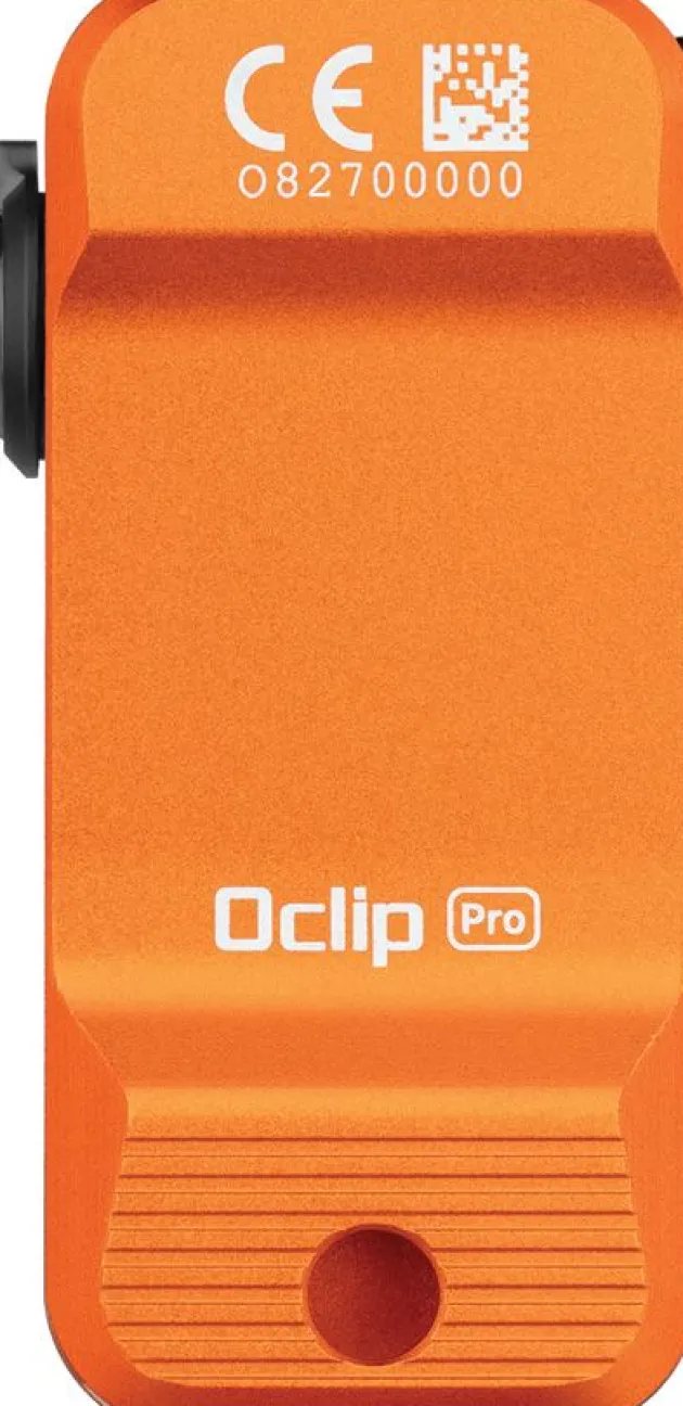 OLTOCLIPPROOG - OLIGHT Oclip Pro Lampe Clip ORANGE