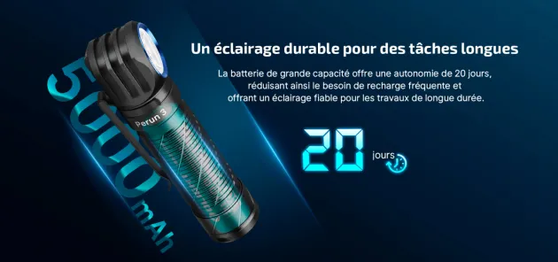 OLTPERUN3MNBU - OLIGHT Perun 3 Frontale MIDNIGHT BLUE