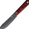 ON7026B - Ontario/TOPS Xl Hunter Red Micarta Sniper Grey