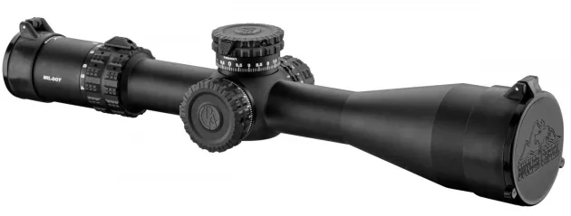 OPA416 - Lunette Primary GLX4 MRAD reticule Mil Dot 4-16x50 FFP